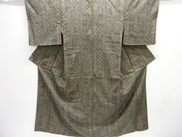 Japanese Kimono / Tsumugi Omeshi Silk